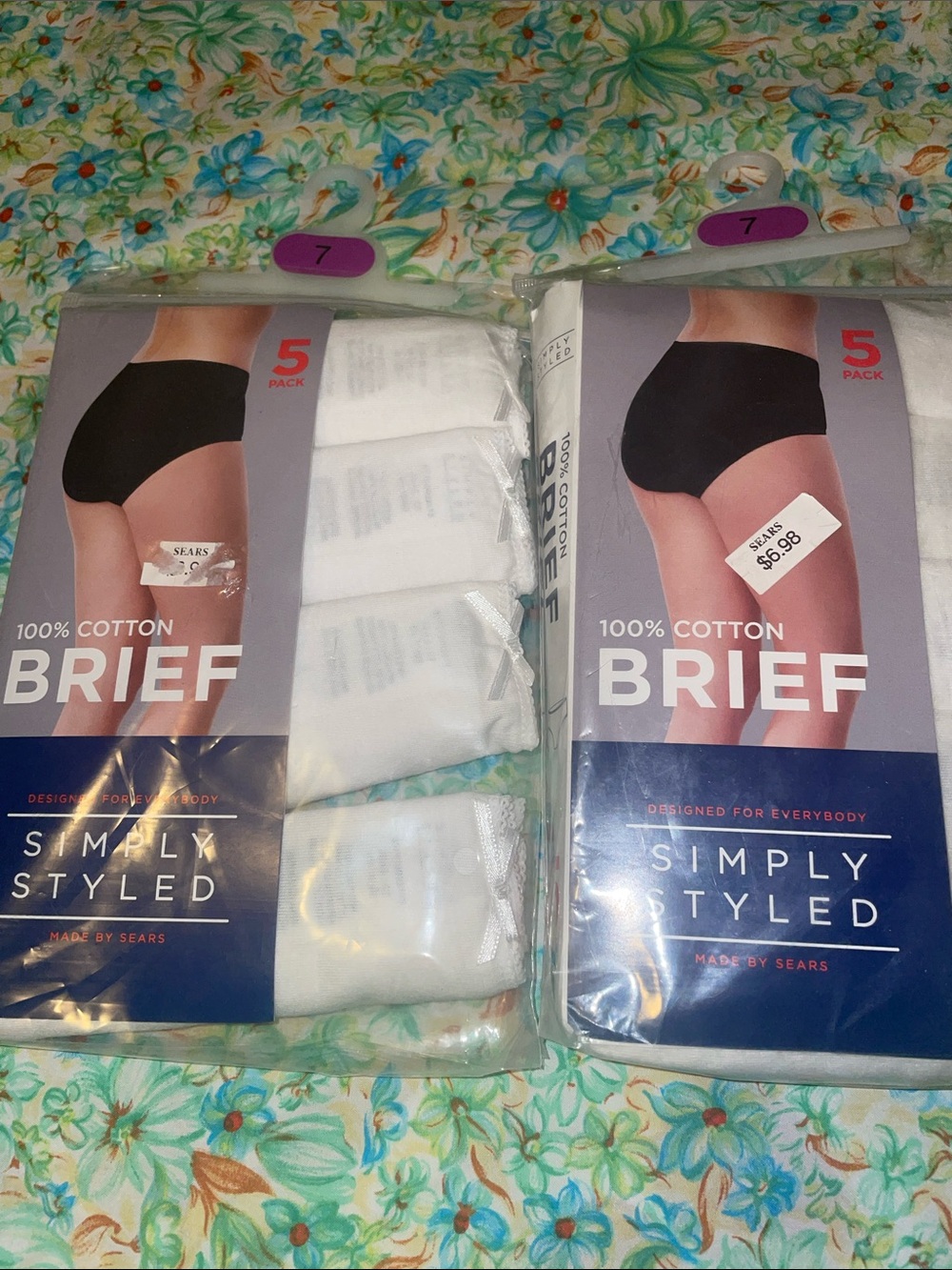 9 pairs of white 100% cotton briefs (7)(new)